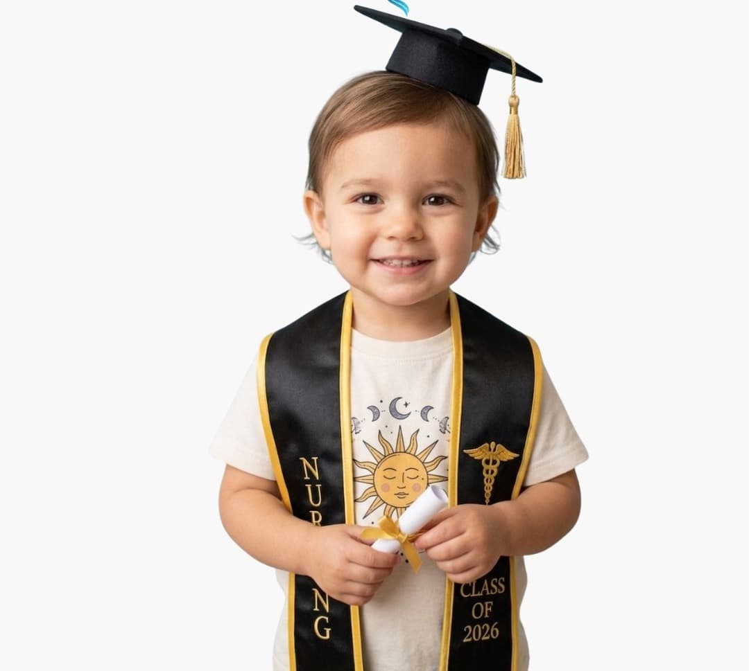 Embroidery Graduation Stole KID