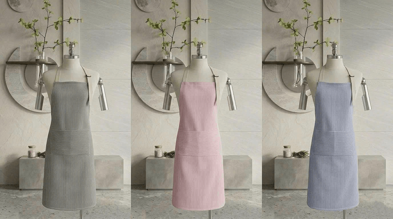 Embroidered Apron