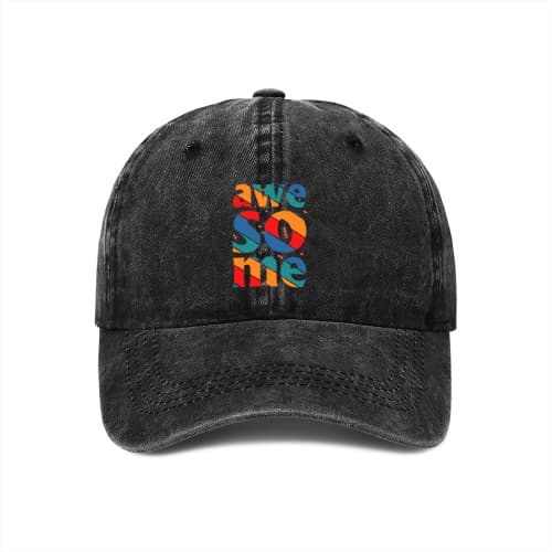 Washed Baseball Cap (DTF) | Cotton (Made in USA）