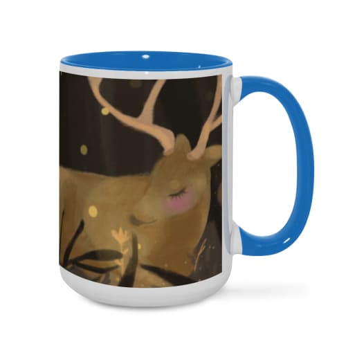 15oz Personalized Two-Tone Mug | Ceramic (Made in USA）